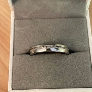 Titanium Eternity Ring